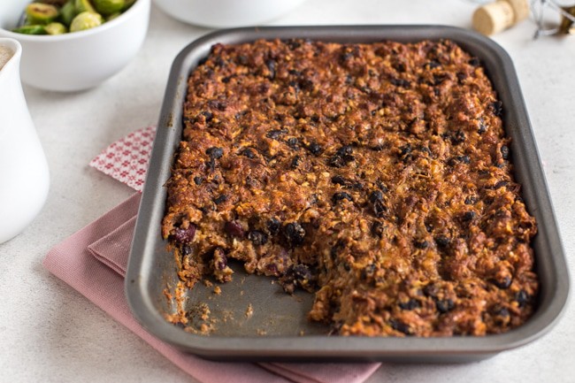 Cheesy bean roast