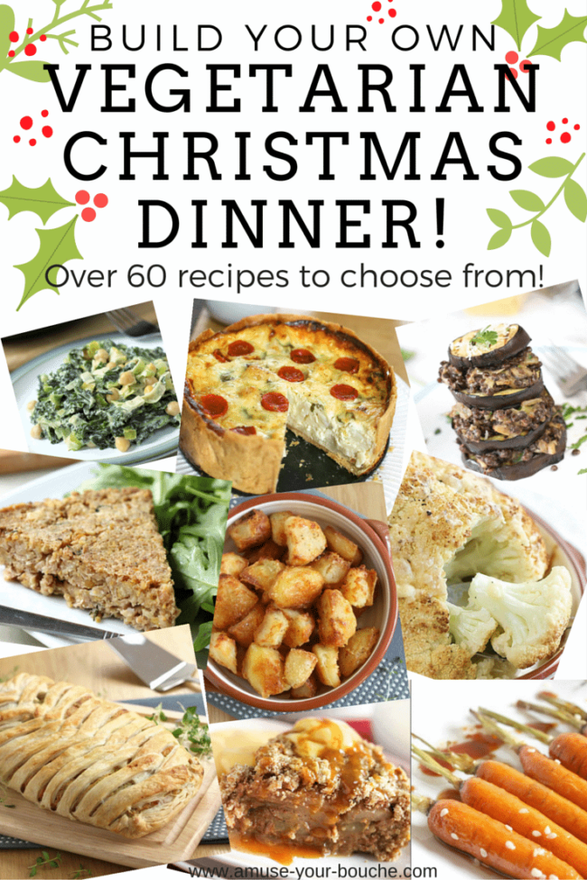Build your own vegetarian Christmas dinner